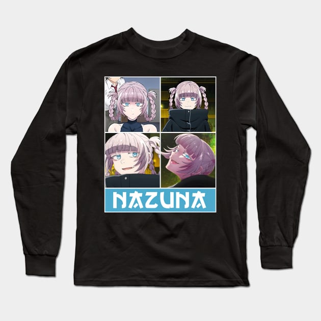 Call Of The Night Nazuna Long Sleeve T-Shirt by CarolIrvine